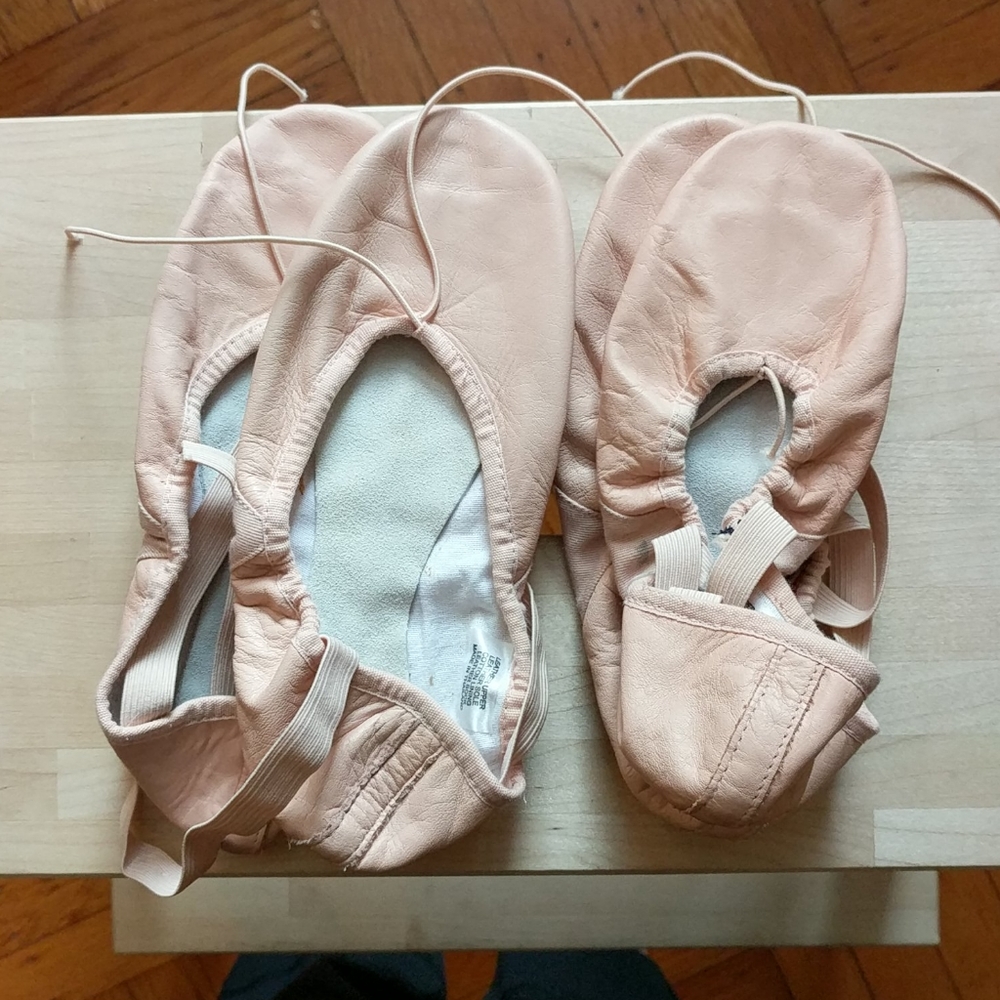 TWO PAIRS Bloch Prolite II ballet shoes 5A